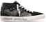 (W) Golden Goose Mid Star 'Hitam Lusuh' GWF00122.F004157.90100