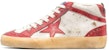 (W) Golden Goose Mid Star 'Krem Merah Terjejas' GWF00122.F004250.15308