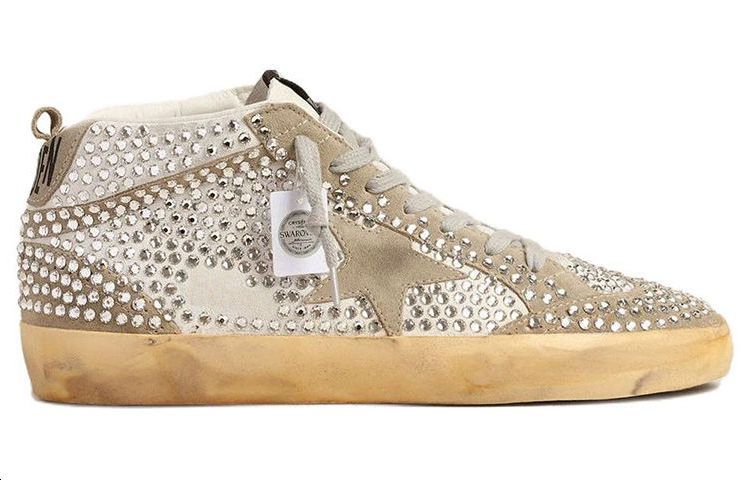 Order (W) Golden Goose Mid Star 'Abu Abu Dove' GWF00122.F004088.11376