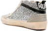 Shop (W) Golden Goose Mid Star 'Ante Brillante Gris-Tan Plateado' High-Top. GWF00122.F004554.70211