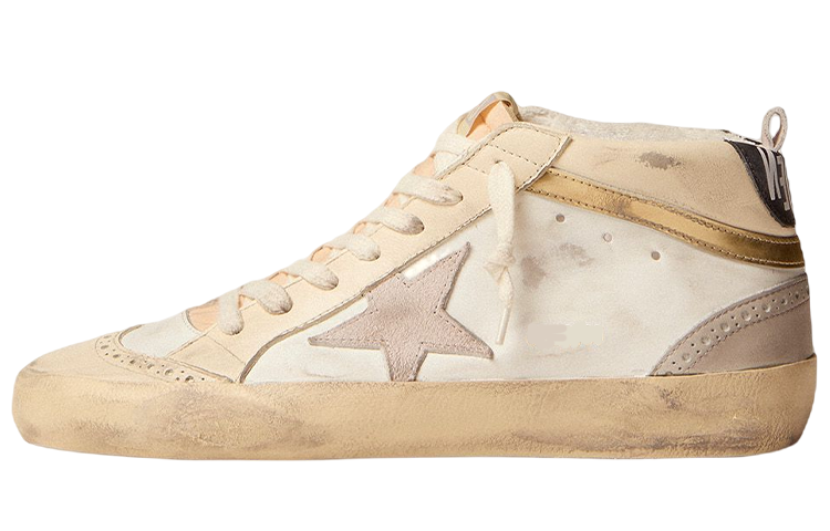 Buy (W) Golden Goose Mid Star 'Marfil Envejecido' GWF00123.F003018.11116