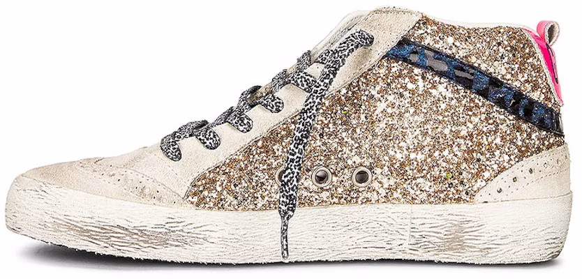 (Women) Golden Goose Mid Star 'Metallic Gold Glitter' GWF00122.F000819.65125 Buy (Women) Golden Goose Mid Star 'Metallic Gold Glitter' GWF00122.F000819.65125
