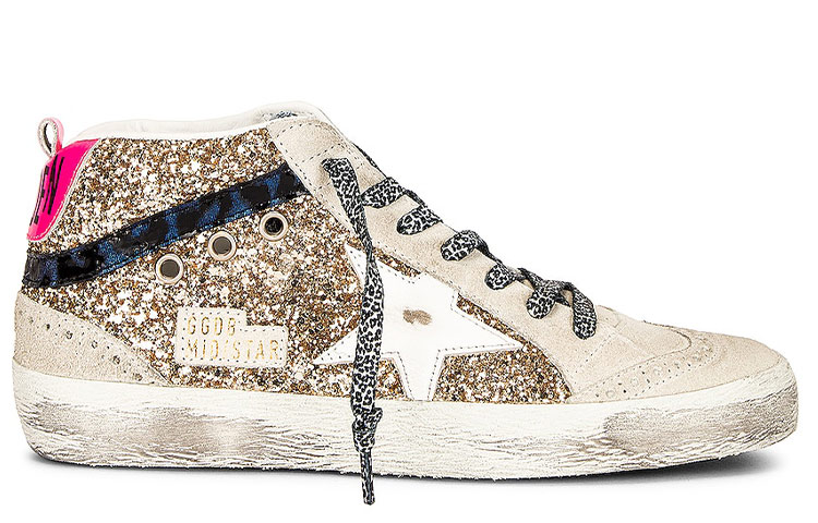 Order (Women) Golden Goose Mid Star 'Metallic Gold Glitter' GWF00122.F000819.65125