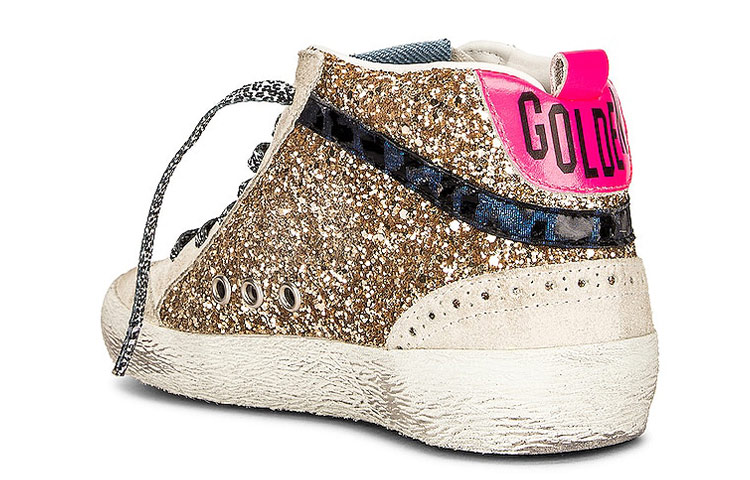 Purchase (Women) Golden Goose Mid Star 'Metallic Gold Glitter' GWF00122.F000819.65125