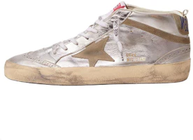(Women) Golden Goose Mid Star 'Metallic Silver' GWF00122.F002794.70216 (Women) Golden Goose Mid Star 'Metallic Silver' GWF00122.F002794.70216