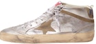 Buy (W) Golden Goose Mid Star 'Perak Metalik' GWF00122.F002794.70216