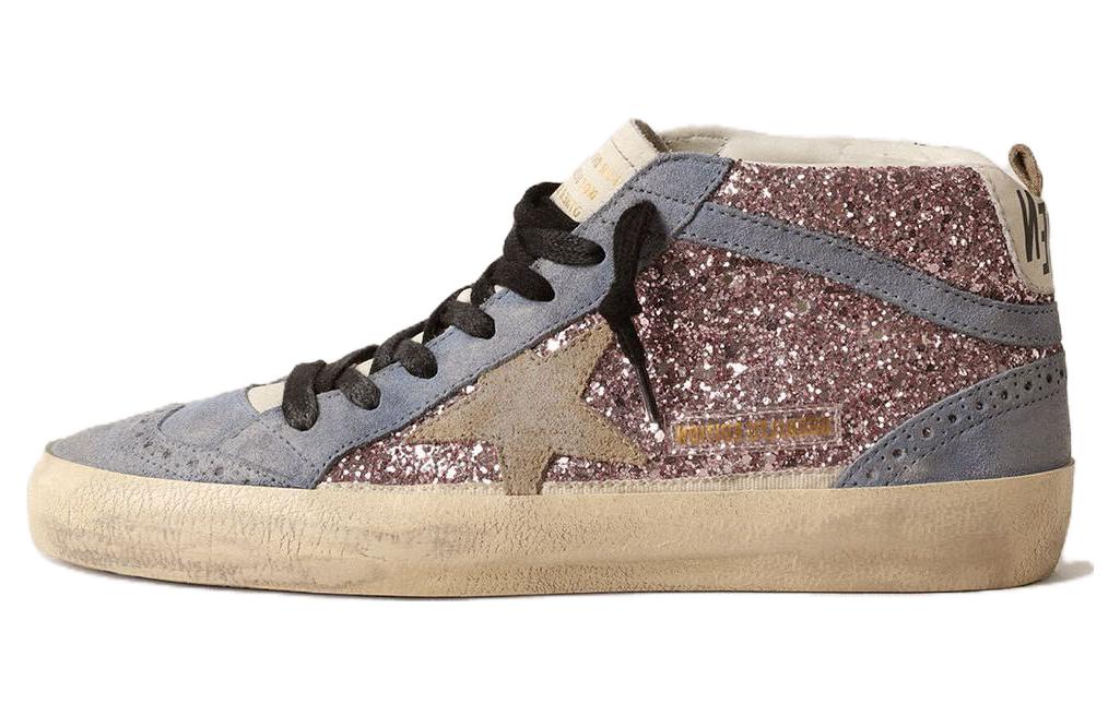 (Women) Golden Goose Mid Star 'Pink Blue' GWF00122.F004553.82289