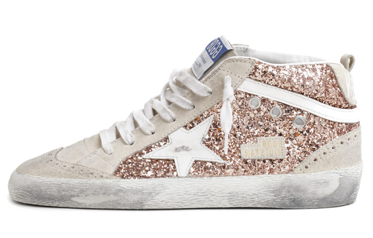 (Women) Golden Goose Mid Star 'Rose Gold' GWF00122.F001495.30242