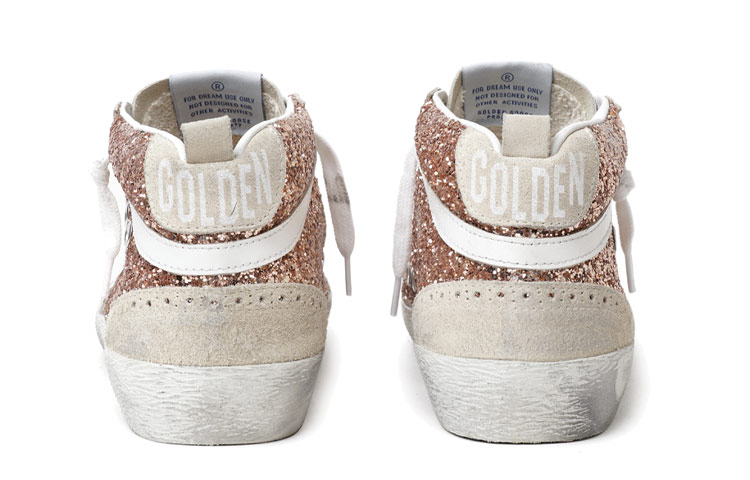Shop (Women) Golden Goose Mid Star 'Rose Gold' GWF00122.F001495.30242