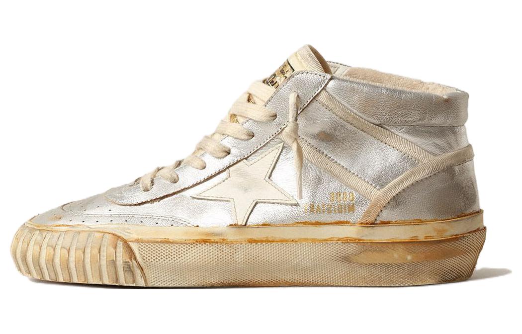(Women) Golden Goose Mid Star 'Silver' GWF00408.F004083.70259