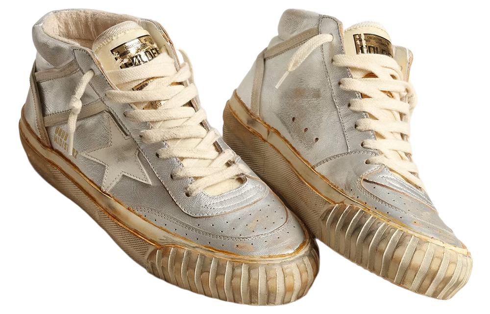 (W) Golden Goose Mid Star 'Silver' 圖 3