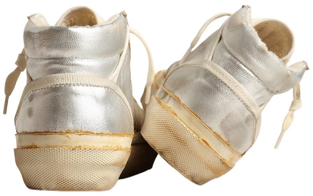 (Women) Golden Goose Mid Star 'Silver' GWF00408.F004083.70259 Shop (Women) Golden Goose Mid Star 'Silver' GWF00408.F004083.70259