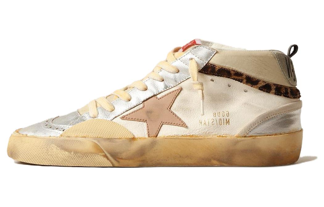 (Women) Golden Goose Mid Star 'Silver Cream' GWF00460.F004004.81998