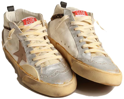 (W) Golden Goose Mid Star 'Plata Crema' GWF00460.F004004.81998 Order (W) Golden Goose Mid Star 'Plata Crema' GWF00460.F004004.81998