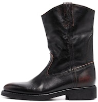 (Women) Golden Goose Mid Star 'Slouchy Black Leather' GWF00153.F002024.90279 (Women) Golden Goose Mid Star 'Slouchy Black Leather' GWF00153.F002024.90279