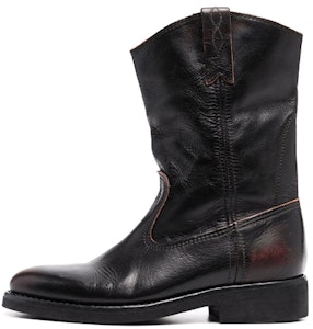 (W) ゴールデングース ミッドスター スラウチ ブラックレザー GWF00153.F002024.90279 Buy (W) ゴールデングース ミッドスター スラウチ ブラックレザー GWF00153.F002024.90279