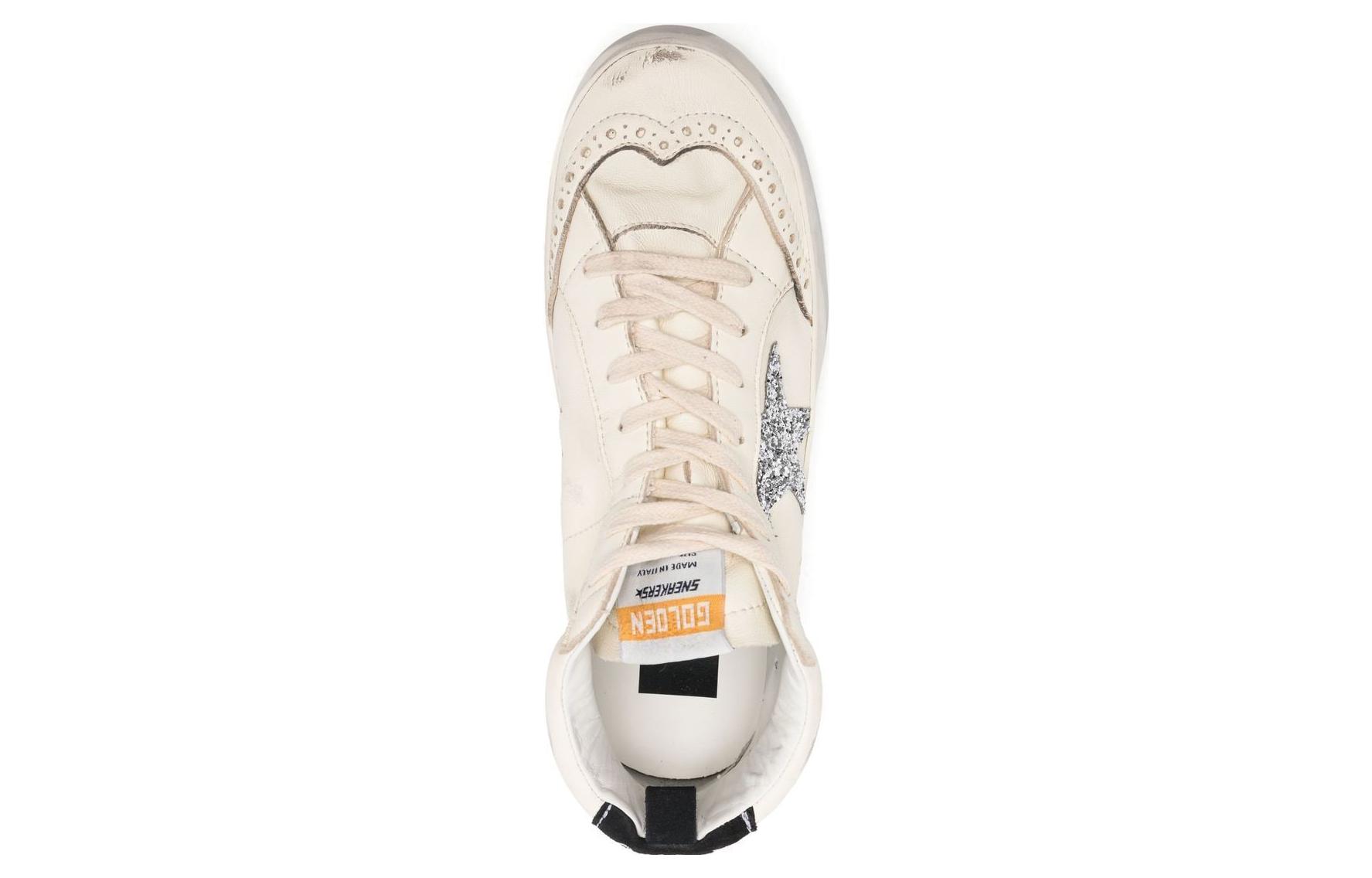 Shop (W) 골든구스 미드스타 '화이트 트렌드' (Golden Goose Mid Star 'White Trend') GWF00122.F003998.15406