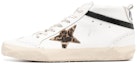 Buy (W) Golden Goose Mid Star 'Kulit Putih Kain' GWF00122.F004536.11501