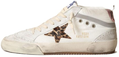 (Women) Golden Goose Mid Star 'White Leather Low Top' GWF00122.F003399.11242 (Women) Golden Goose Mid Star 'White Leather Low Top' GWF00122.F003399.11242