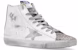 (W) Golden Goose Mid Star 'Putih Macan Tutul Luntur' GWF00113.F000255.10258
