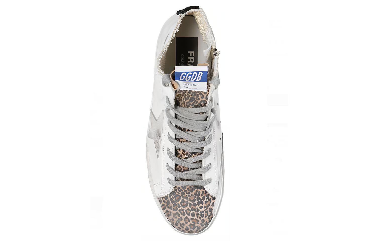 Purchase (W) Golden Goose Mid Star ''Wit Luipaard Versleten'' GWF00113.F000255.10258