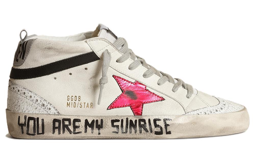 Order (W) Golden Goose Mid Star ''Weiß Rosa'' GWF00122.F003357.11231