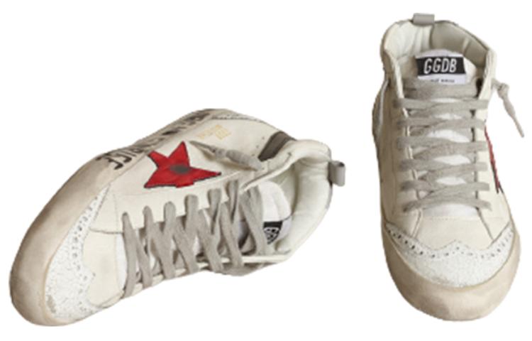 Shop (W) Golden Goose Mid Star ''Weiß Rosa'' GWF00122.F003357.11231