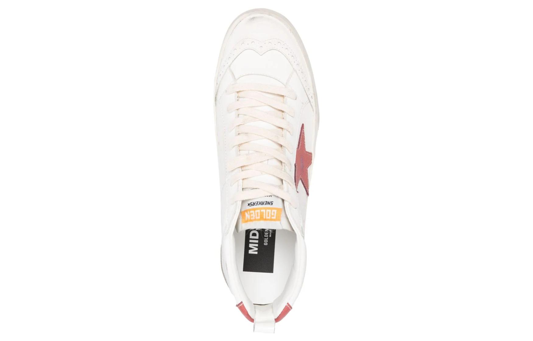 Purchase (W) Golden Goose Mid Star ''Wit Roze Versleten'' GWF00122.F004731.11545