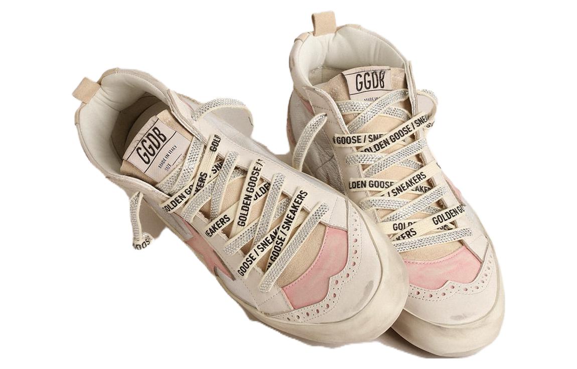 Lookbook (W) Golden Goose Mid Star 'Blanco Plateado Rosa' GWF00123.F004527.82283