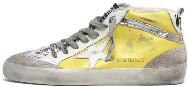 (W) ゴールデングース ミッドスター イエロー (スエード裏地) F34WS634.Q1 Buy (W) ゴールデングース ミッドスター イエロー (スエード裏地) F34WS634.Q1