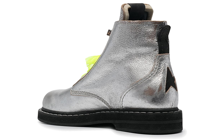 Lookbook (W) Sepatu Golden Goose Mid Star 'Silver Graffiti' GWF00187.F001200.60246