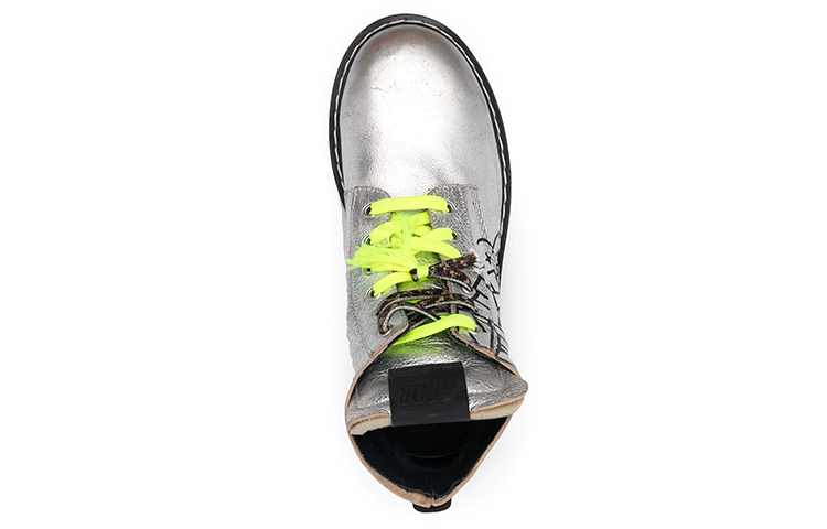 Shop (W) Sepatu Golden Goose Mid Star 'Silver Graffiti' GWF00187.F001200.60246