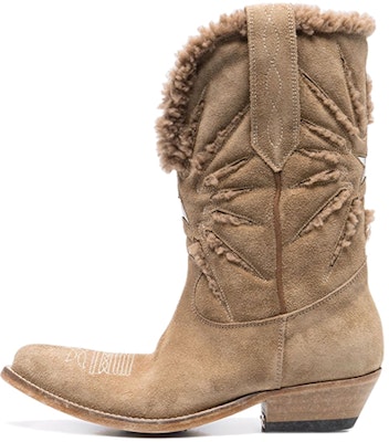 (Women) Golden Goose Mid Top 'Brown Stitch Detail' GWF00222.F001963.55376 Buy (Women) Golden Goose Mid Top 'Brown Stitch Detail' GWF00222.F001963.55376