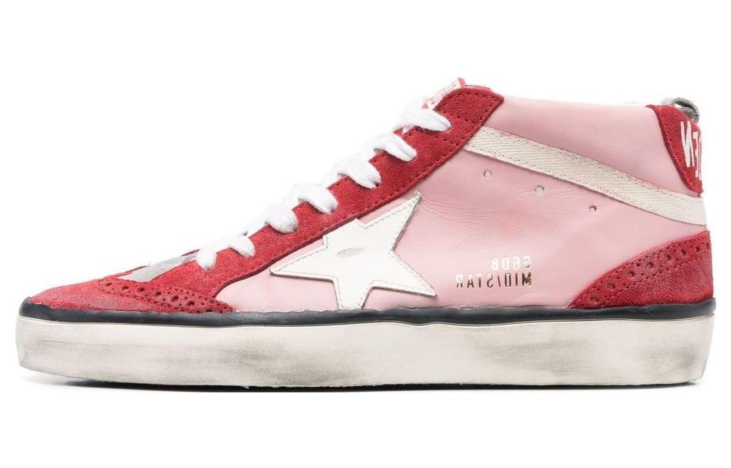 (Women) Golden Goose Mid Top 'Distressed Pink Fashion' GWF00122.F004208.82182