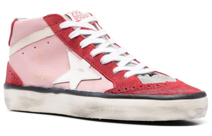 Order (W) Golden Goose Mid Top ''Mode Rose Usé'' GWF00122.F004208.82182