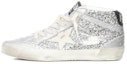 Buy (W) Sneaker Golden Goose Mid Top 'Metallic Silver' Emas Bersinar GWF00122.F004156.70260