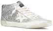 Lookbook (W) Sneaker Golden Goose Mid Top 'Metallic Silver' Emas Bersinar GWF00122.F004156.70260