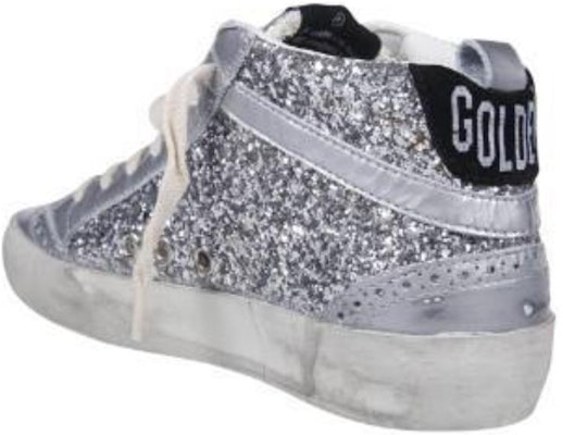 (W) Golden Goose Sepatu Mid Top 'Perak Metalik' GWF00122.F004156.70260 Shop (W) Golden Goose Sepatu Mid Top 'Perak Metalik' GWF00122.F004156.70260
