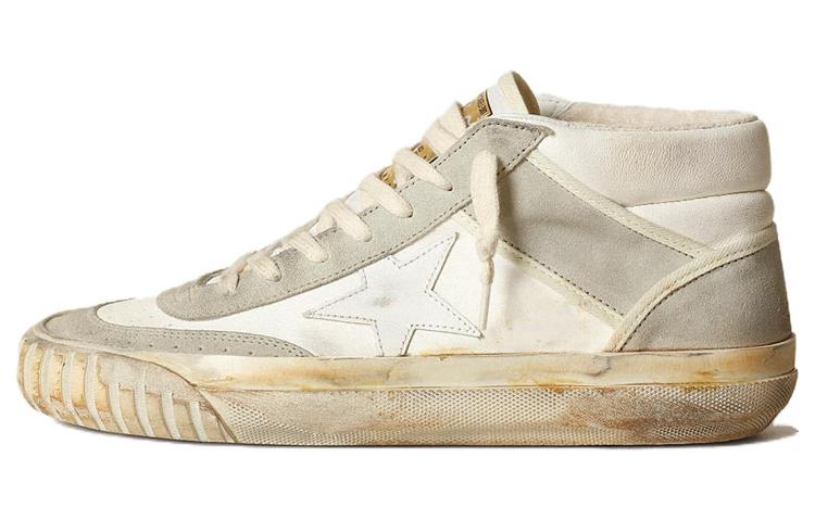(Women) Golden Goose Mid Top Sneakers 'White Grey' GWF00408.F003449.10276