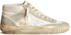 (W) Golden Goose Kasut Tengah 'Putih Kelabu' GWF00408.F003449.10276
