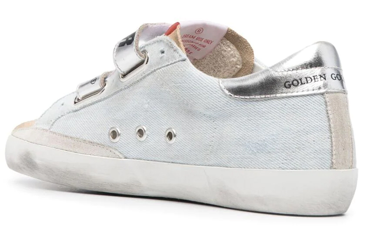 (W) Golden Goose Old School 'White Velcro' 圖 3