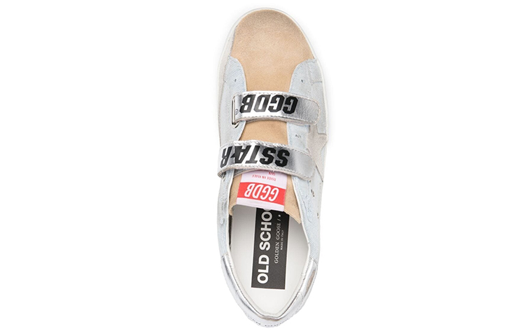 Shop (W) Golden Goose Old School ''Bianco Velcro'' GWF00111.F001069.80815