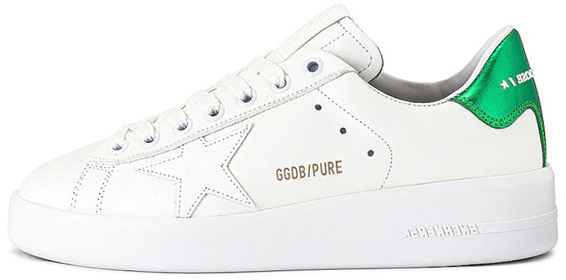 (Women) Golden Goose Pure Star 'White Green' GWF00197.F001127.10502 Buy (Women) Golden Goose Pure Star 'White Green' GWF00197.F001127.10502