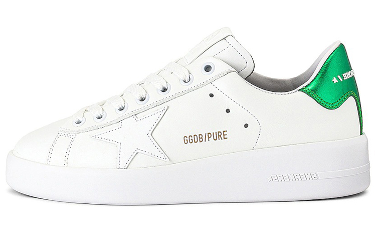 Buy (W) Golden Goose Pure Star ''Blanc Vert'' GWF00197.F001127.10502