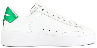 Order (W) Golden Goose Pure Star 'Putih Hijau' GWF00197.F001127.10502