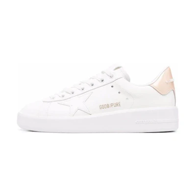 (W) Golden Goose Pure Star 'White Leather'