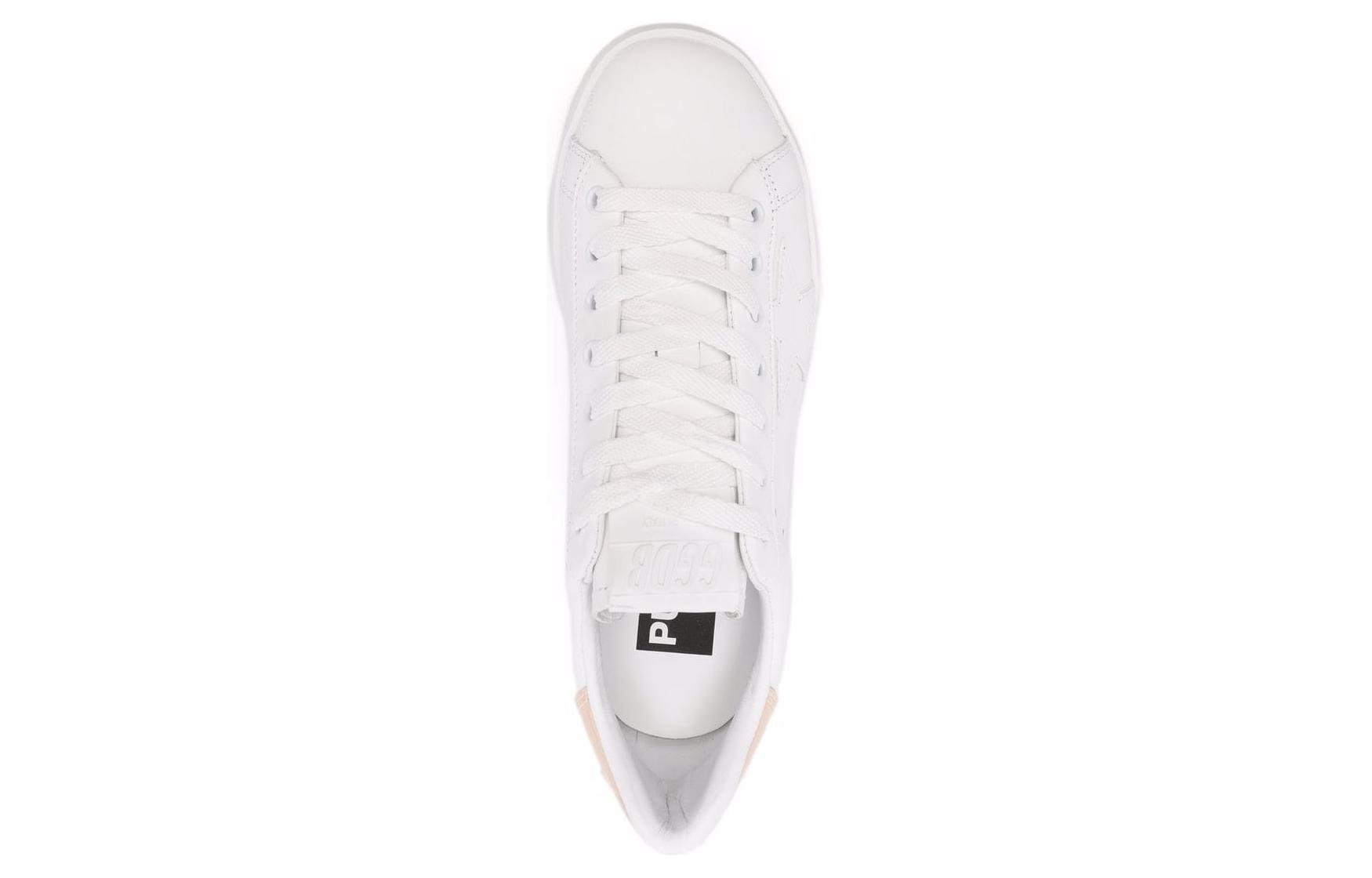Shop (W) Golden Goose Pure Star 'Kulit Putih' Sepatu Sneakers GWF00197.F002533.10899