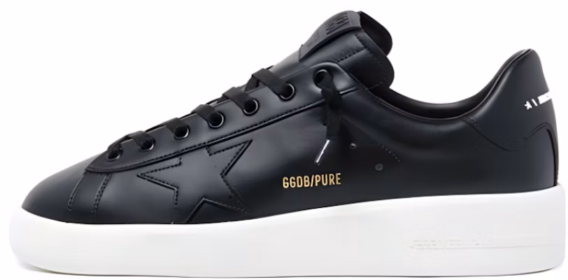 (Women) Golden Goose Purestar 'Black Leather' GWF00124.F000301.90100 Buy (Women) Golden Goose Purestar 'Black Leather' GWF00124.F000301.90100