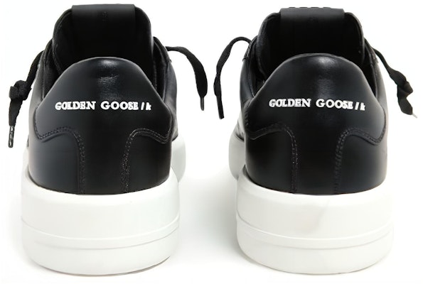 (Women) Golden Goose Purestar 'Black Leather' GWF00124.F000301.90100 Purchase (Women) Golden Goose Purestar 'Black Leather' GWF00124.F000301.90100