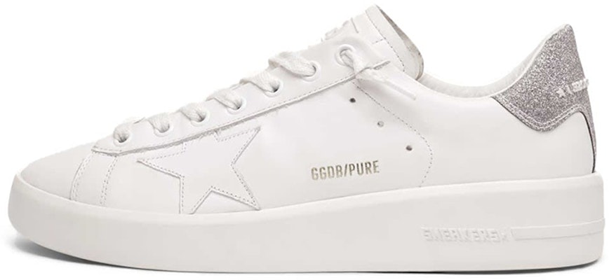(Women) Golden Goose Purestar 'Silver Tail White' G36WS603.A1 Buy (Women) Golden Goose Purestar 'Silver Tail White' G36WS603.A1